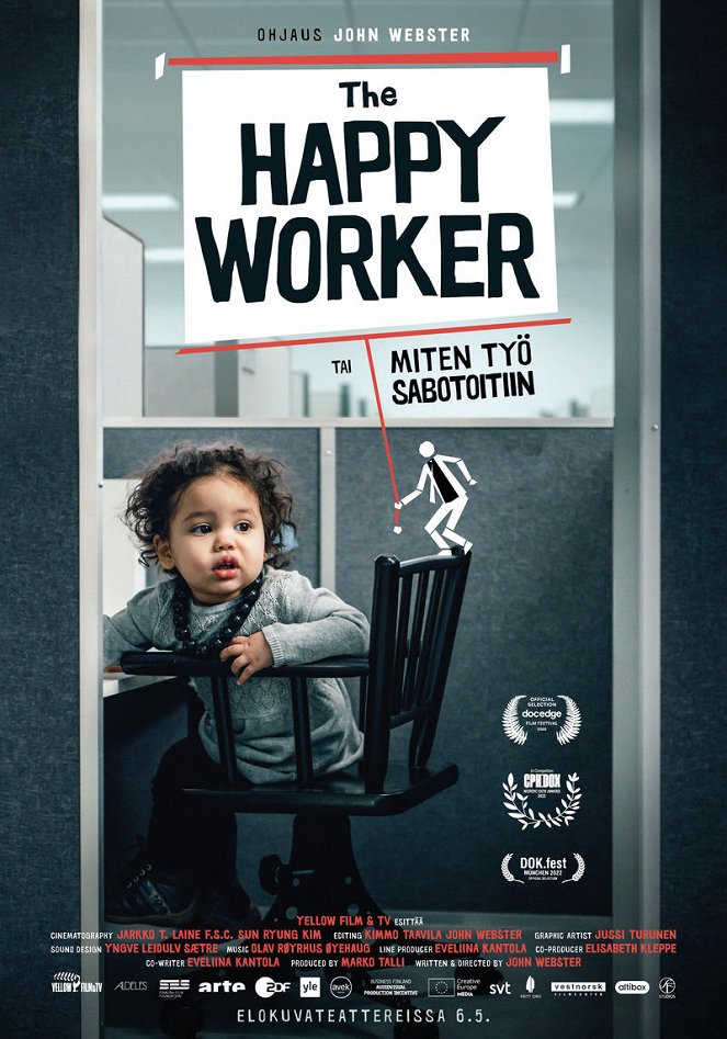 The Happy Worker - Carteles