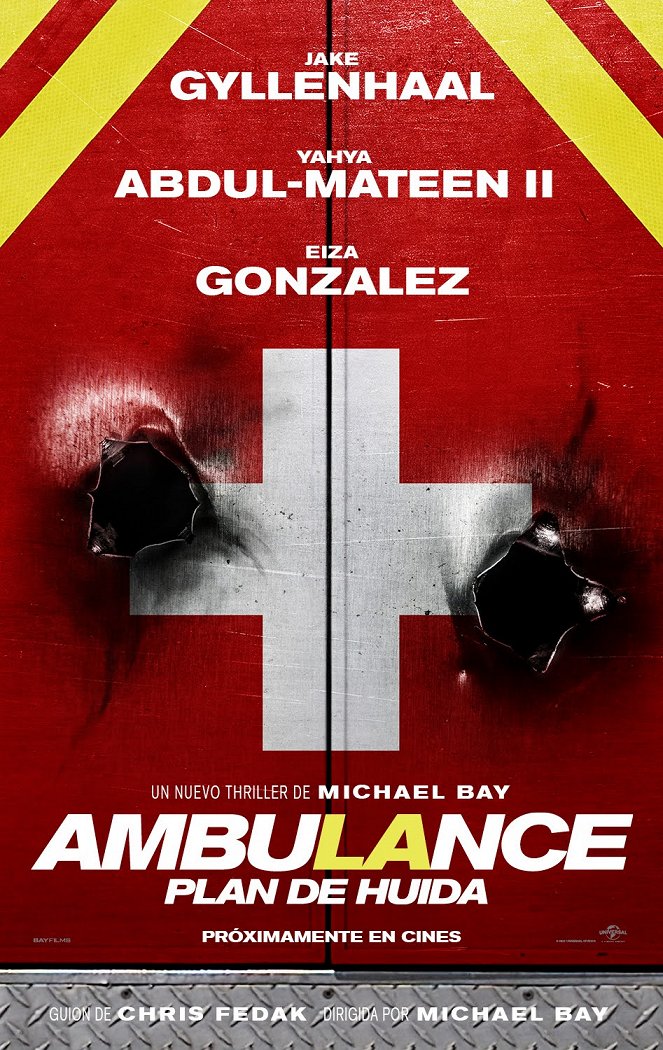 Ambulance. Plan de huida - Carteles