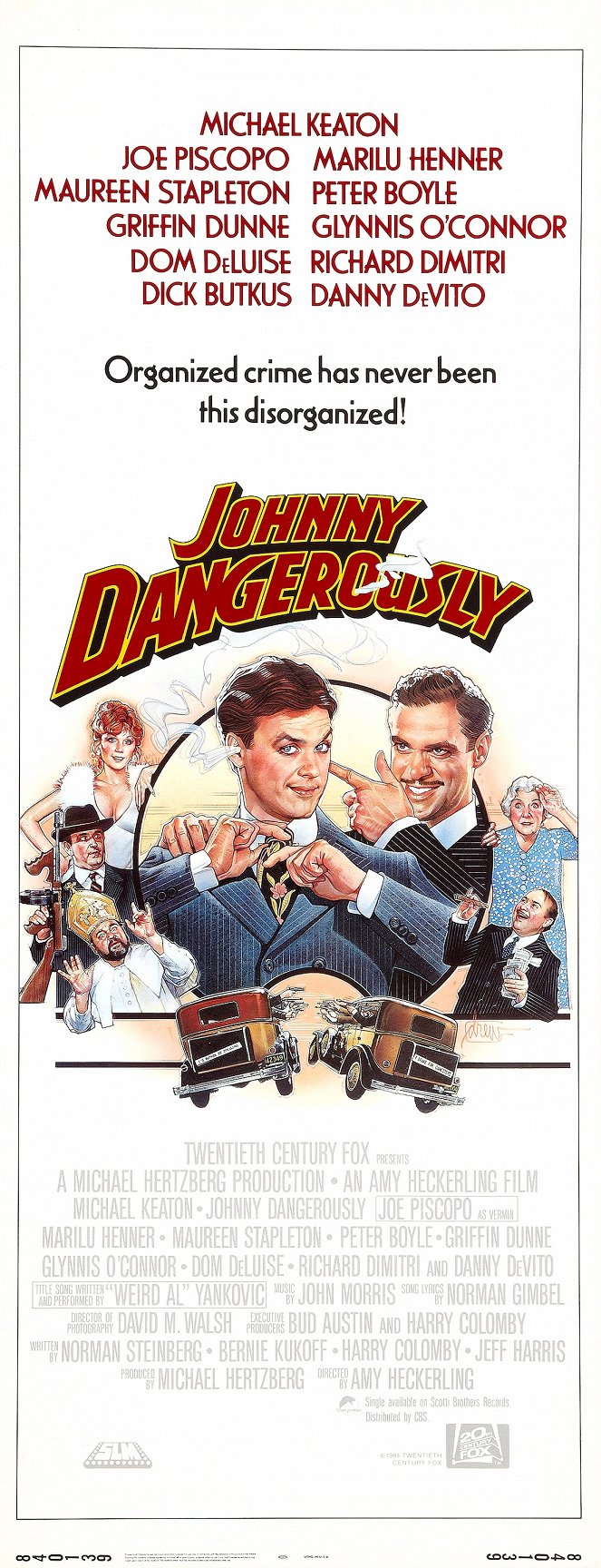 Johnny Dangerously - Plagáty