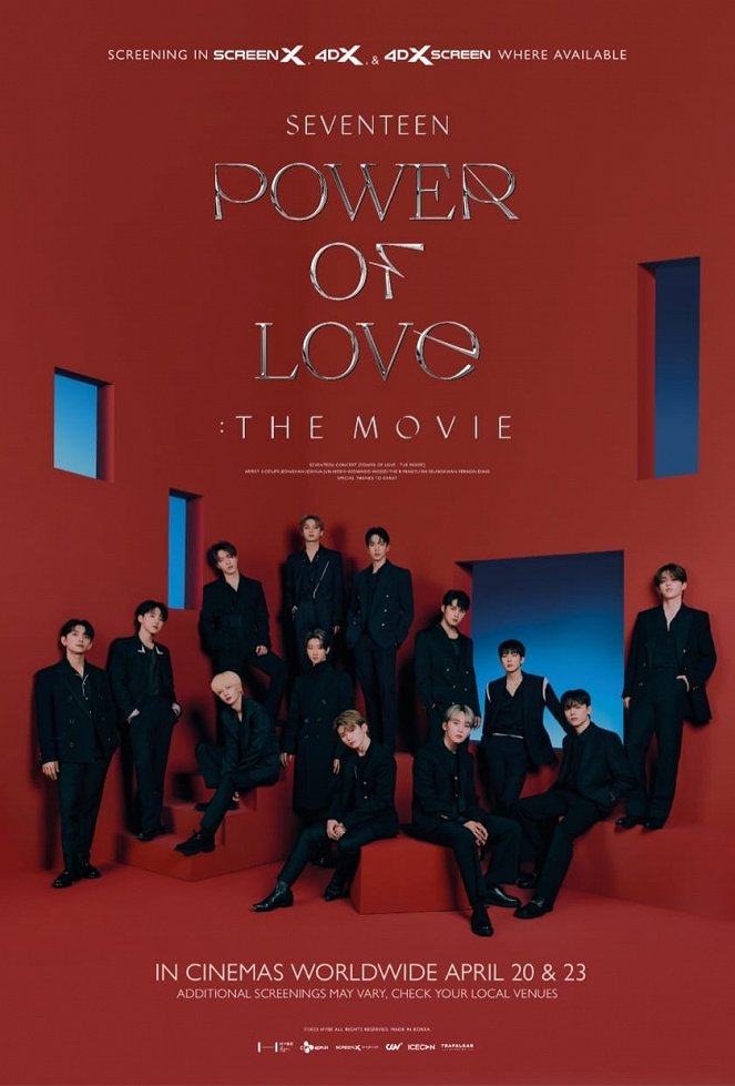 Seventeen Power of Love: The Movie - Posters