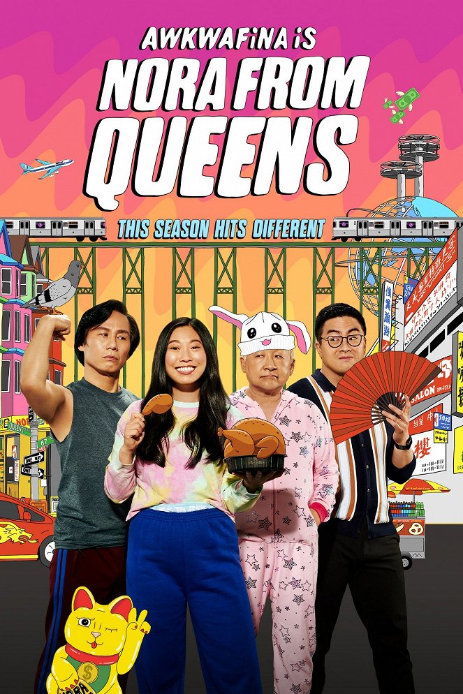 Awkwafina Is Nora from Queens - Awkwafina Is Nora from Queens - Season 2 - Carteles