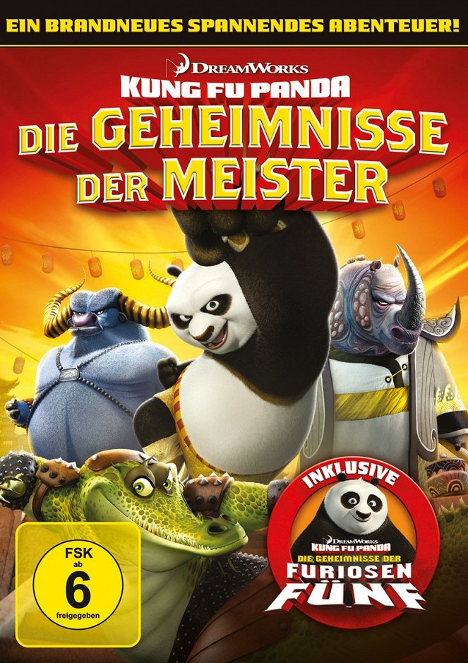 Kung Fu Panda: Die Geheimnisse der furiosen Fünf - Plakate
