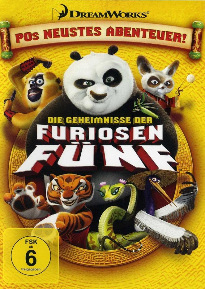 Kung Fu Panda: Die Geheimnisse der furiosen Fünf - Plakate