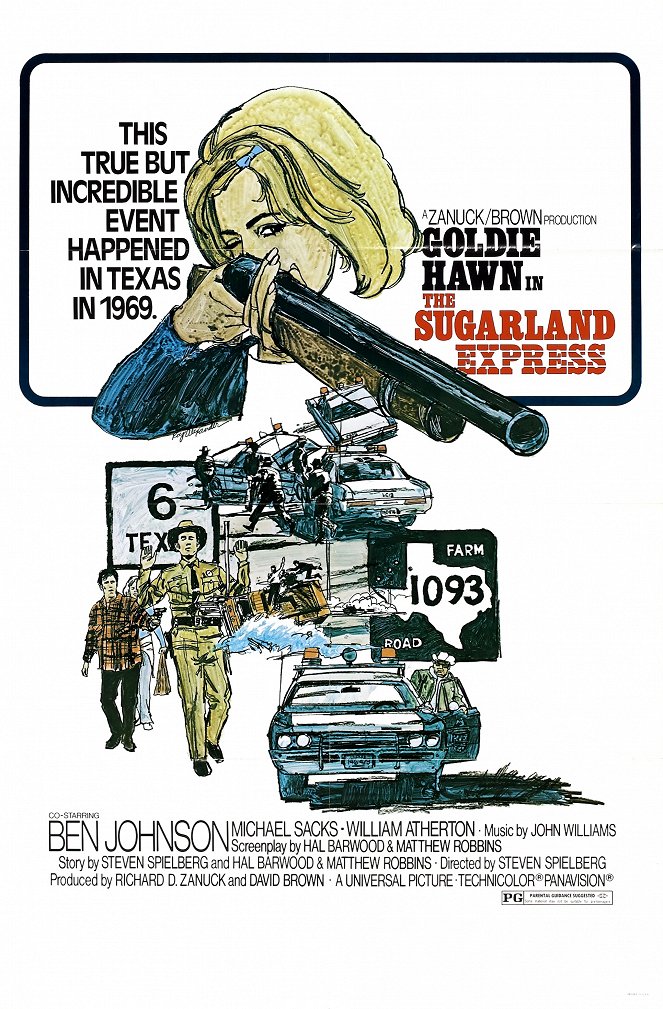 The Sugarland Express - Plakaty