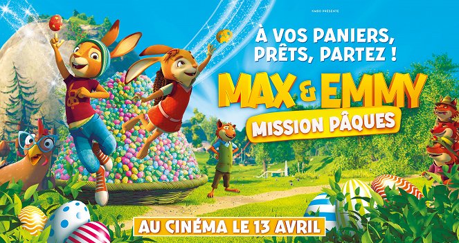 Max et Emmy : Mission Pâques - Affiches