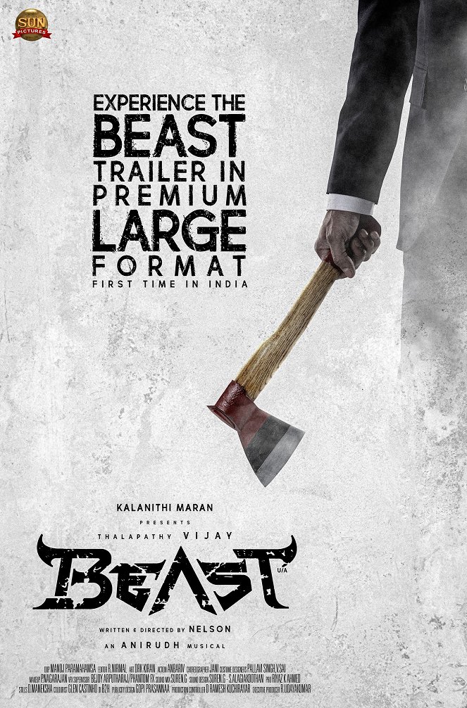 Beast - Cartazes