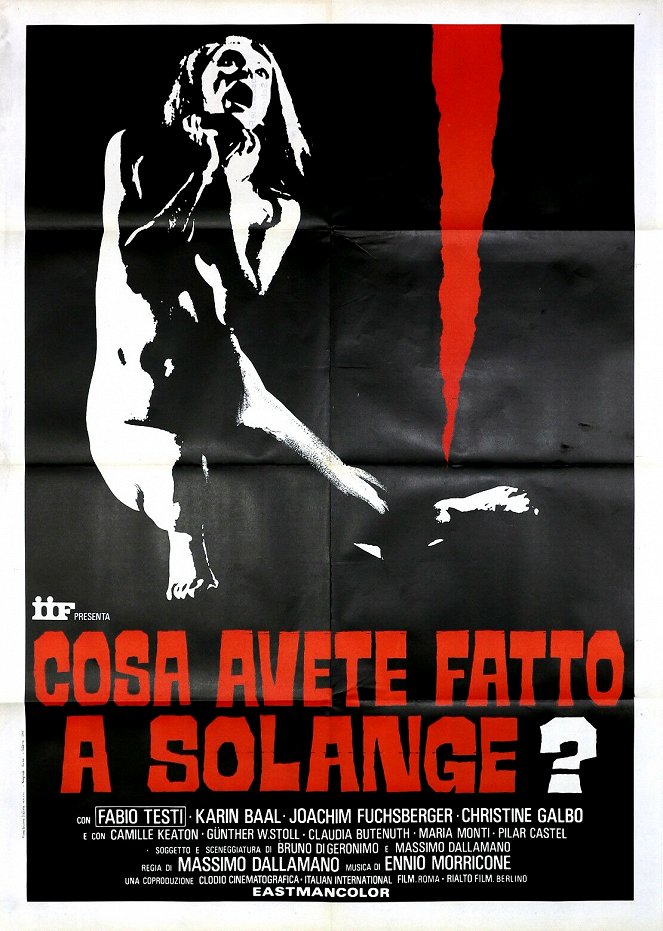 What Have You Done to Solange? - Posters