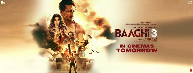 Baaghi 3 - Posters