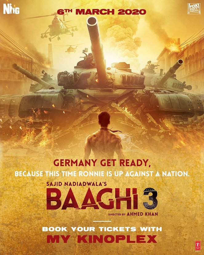 Baaghi 3 - Plakaty