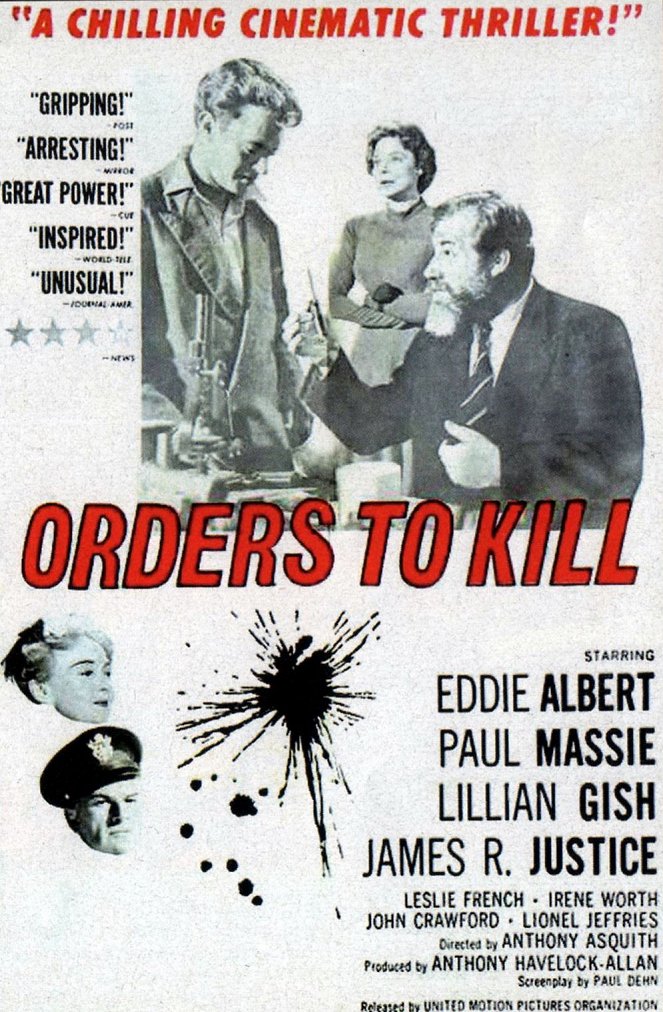 Orders to Kill - Affiches