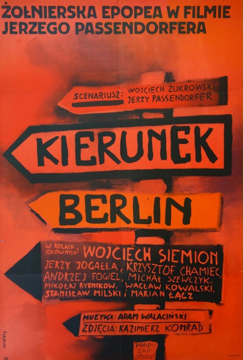 Kierunek Berlin - Plagáty