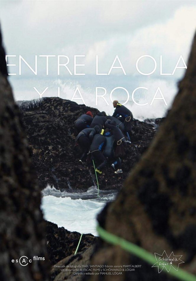 Entre la ola y la roca - Posters