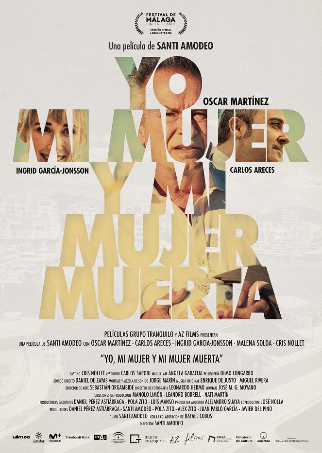 Yo, mi mujer y mi mujer muerta - Plakate