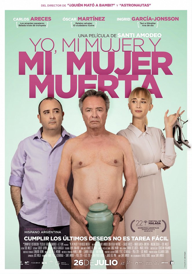 Yo, mi mujer y mi mujer muerta - Posters