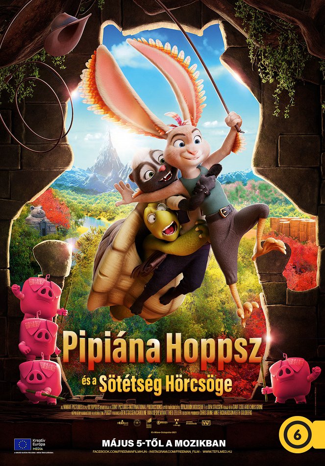 Pipiána Hoppsz és a Sötétség Hörcsöge - Plakátok