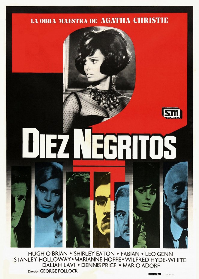 Diez negritos - Carteles