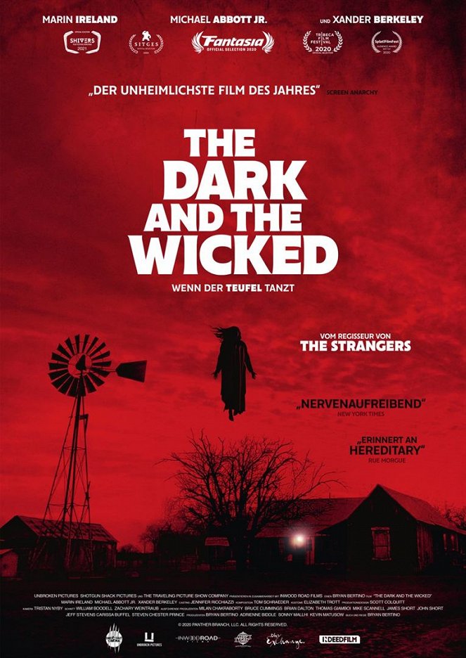 The Dark and the Wicked - Plakate