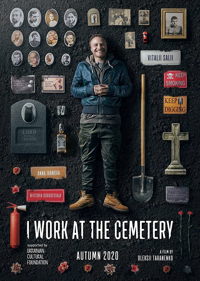Pracuję na cmentarzu - Plakaty