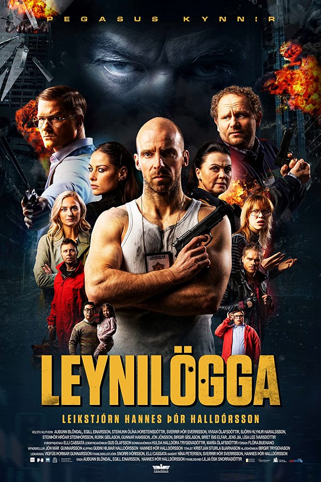 Leynilögga - Posters