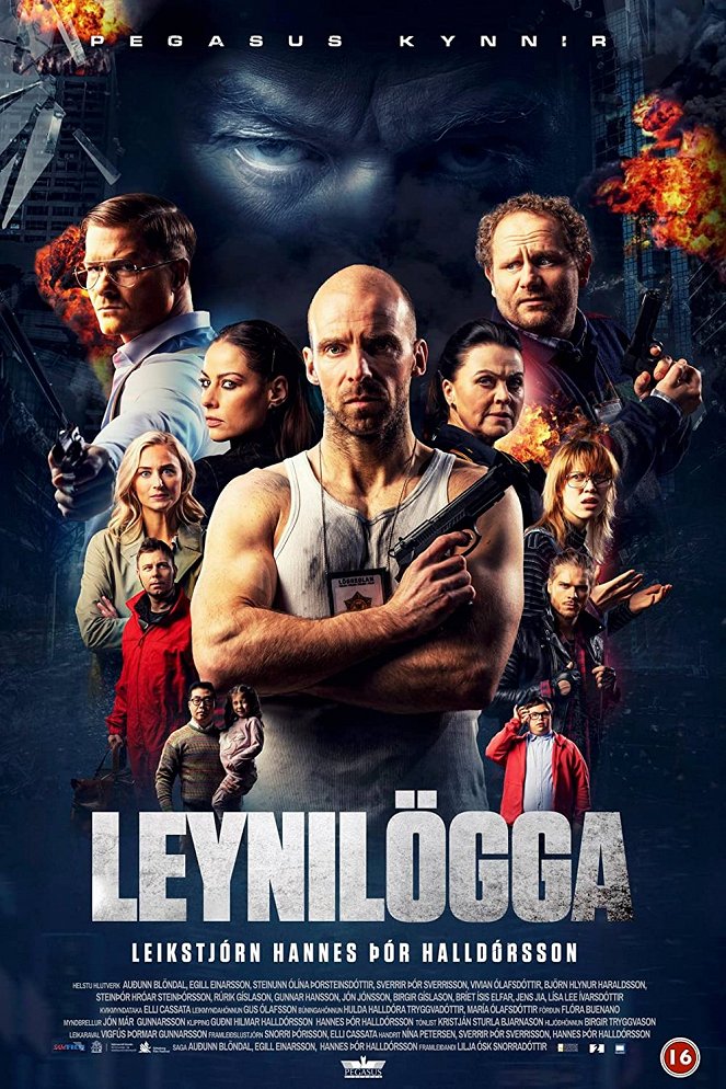 Leynilögga - Posters