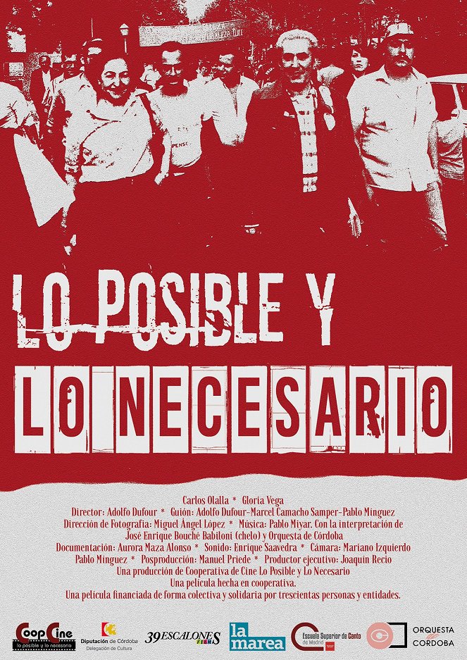 Lo posible y lo necesario - Julisteet