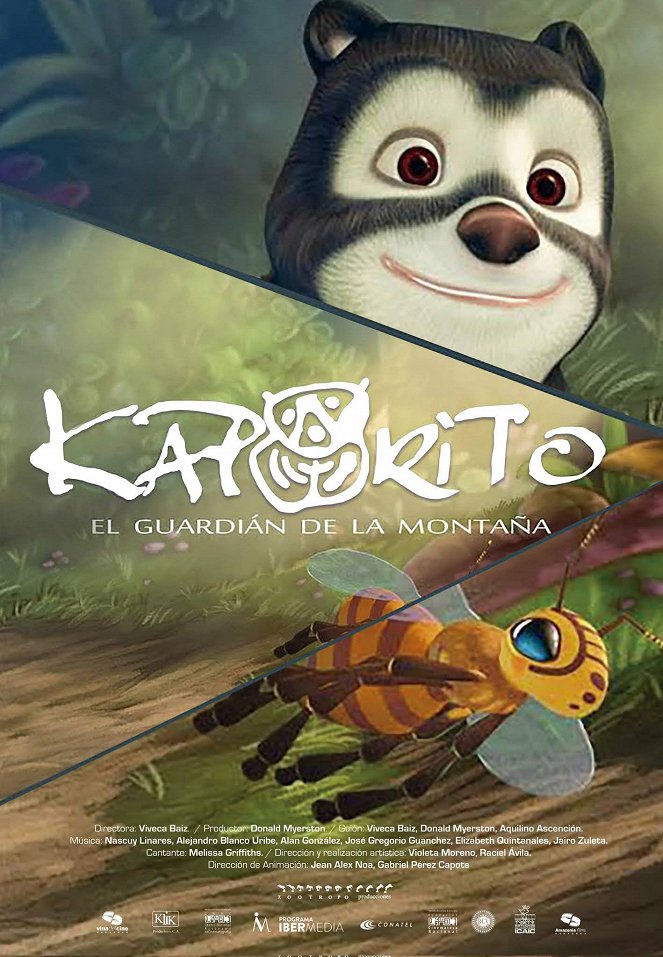 Kaporito, el guardián de la montaña - Plakate