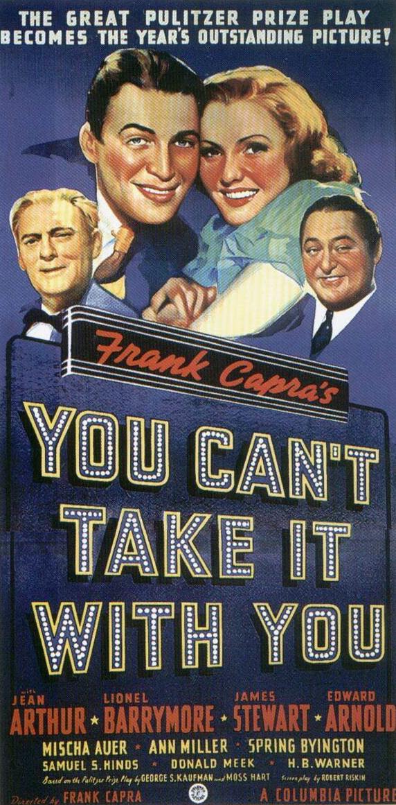 You Can't Take It with You - Posters