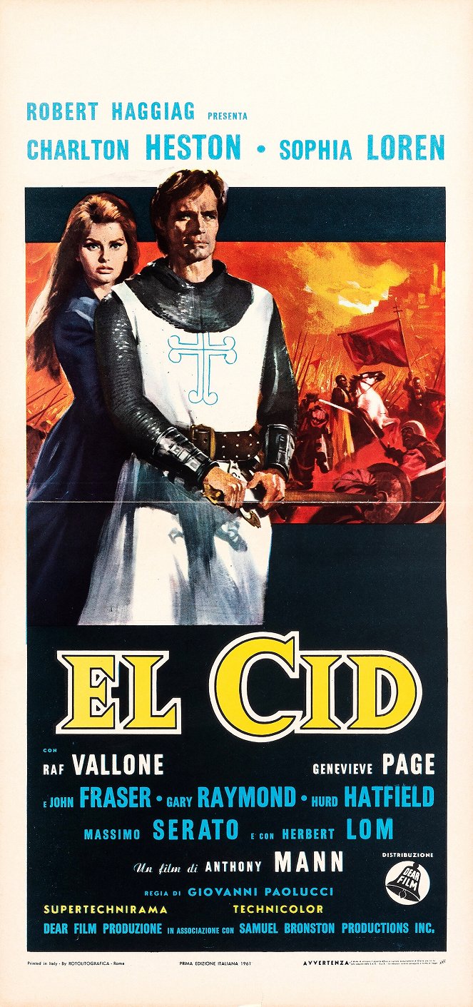 El Cid - Cartazes
