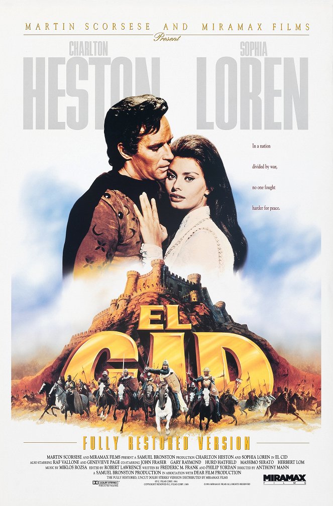 El Cid - Plakátok