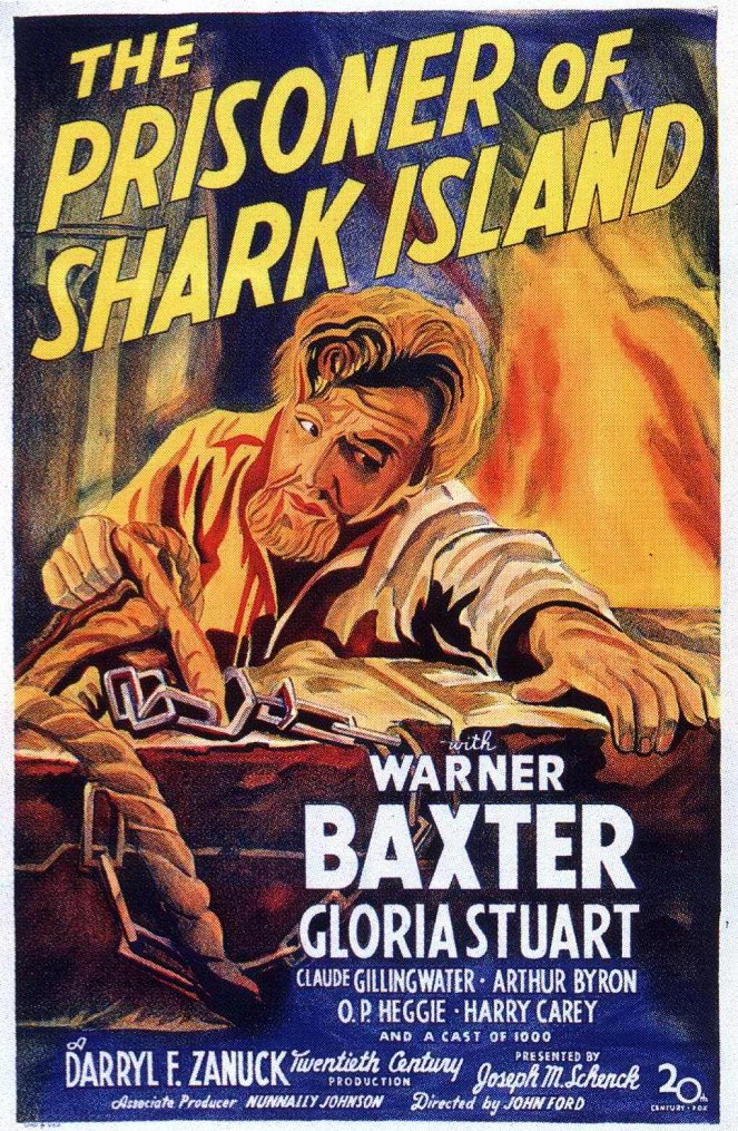 The Prisoner of Shark Island - Posters