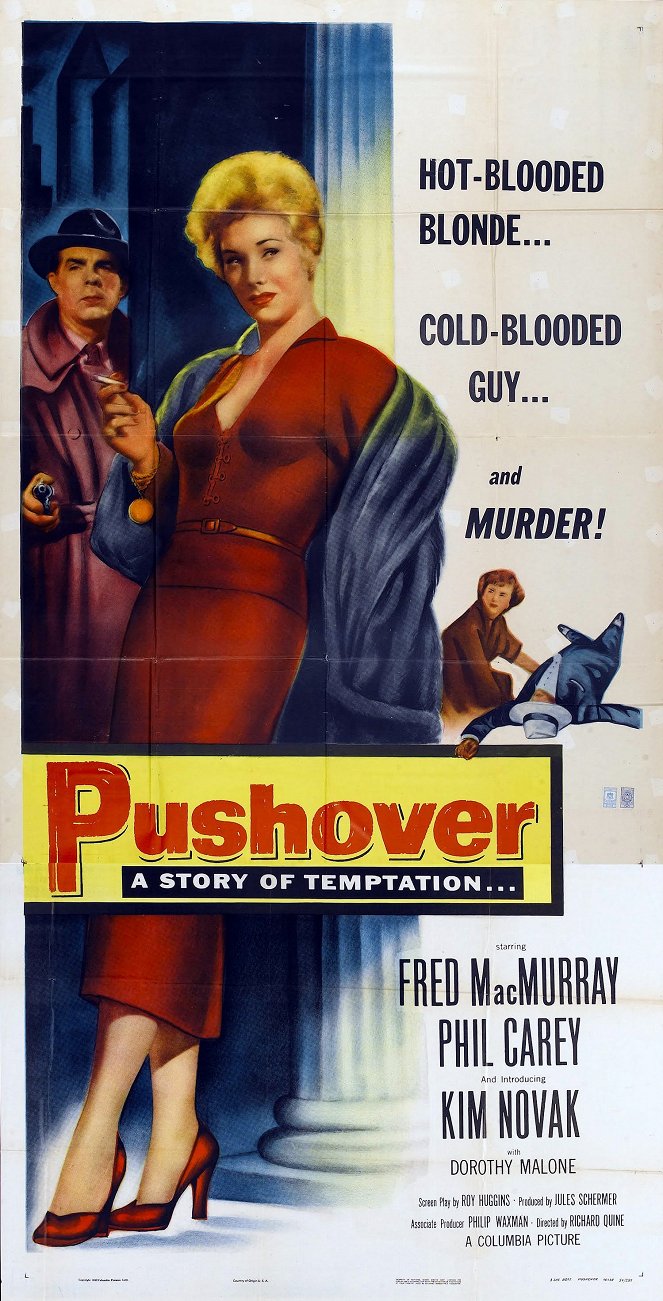 Pushover - Plakaty