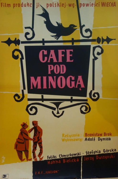 Cafe pod Minogą - Carteles