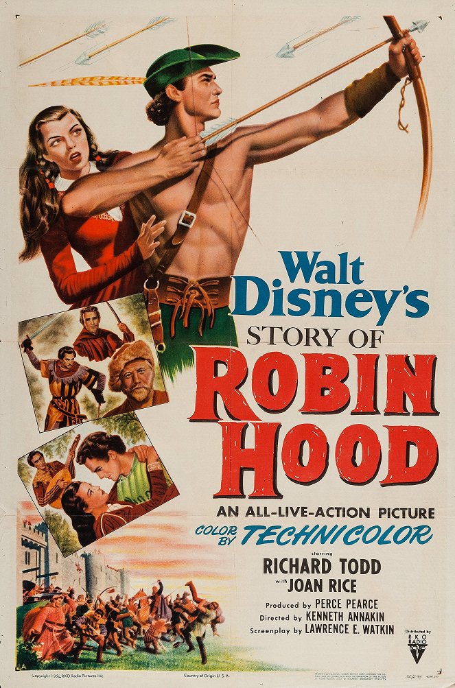 The Story of Robin Hood and His Merrie Men - Affiches