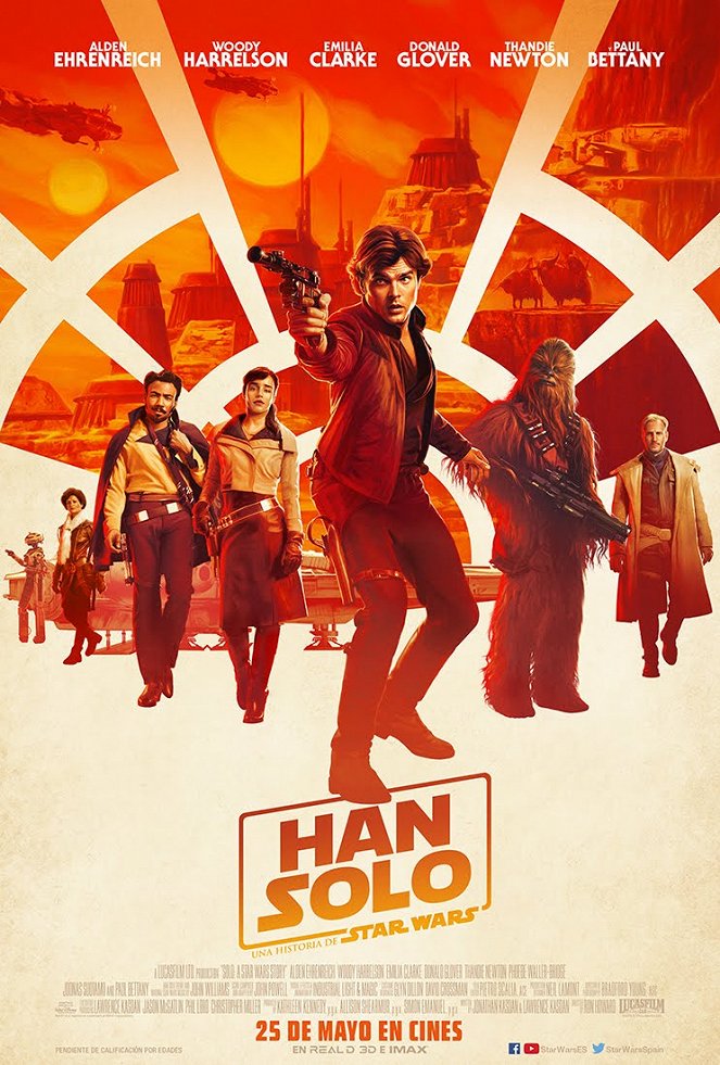 Han Solo: Una Historia de Star Wars - Carteles