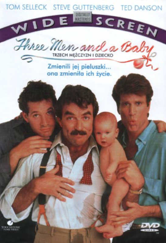 Trzech mężczyzn i dziecko - Plakaty