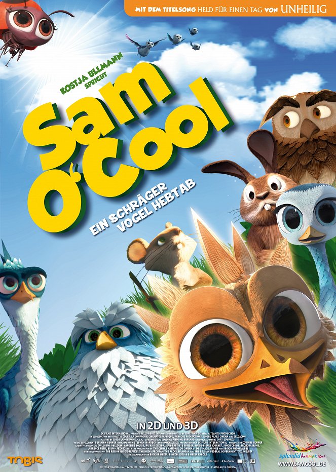 Sam O'Cool - Ein schräger Vogel hebt ab - Plakate