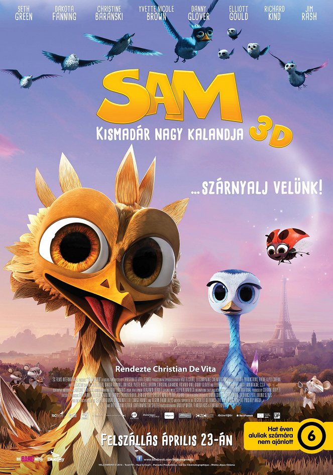 Sam - Kismadár nagy kalandja - Plakátok