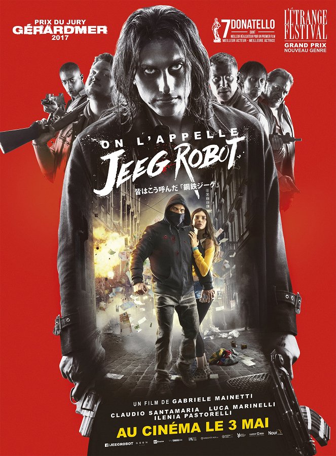 On l’appelle Jeeg Robot - Affiches