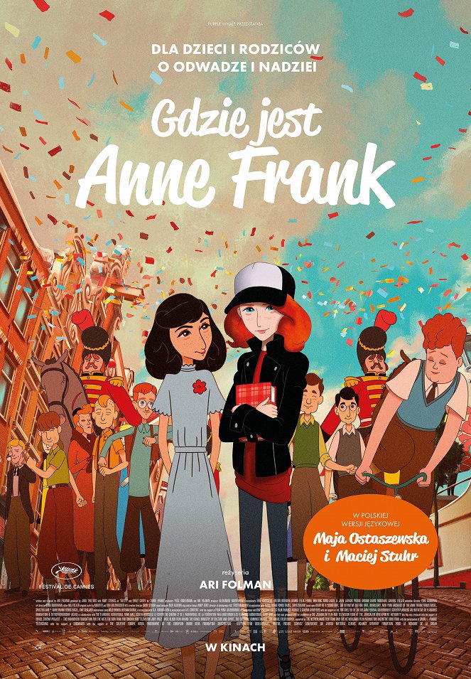 Gdzie jest Anne Frank - Plakaty