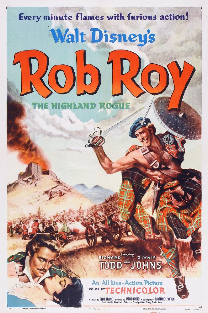 Rob Roy, the Highland Rogue - Plakáty