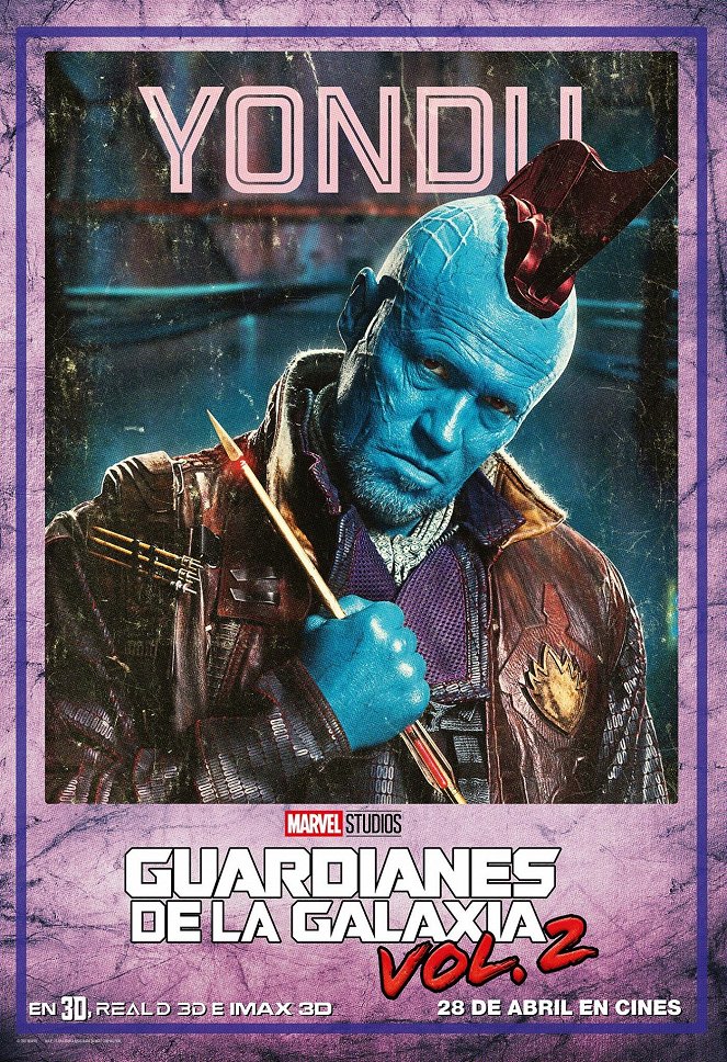 Guardianes de la Galaxia Vol. 2 - Carteles