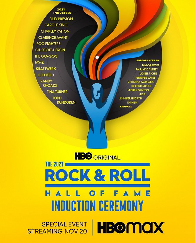 The 2021 Rock & Roll Hall of Fame Induction Ceremony - Affiches