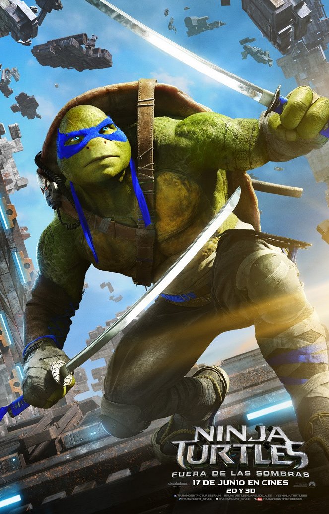 Ninja Turtles: Fuera de las sombras - Carteles