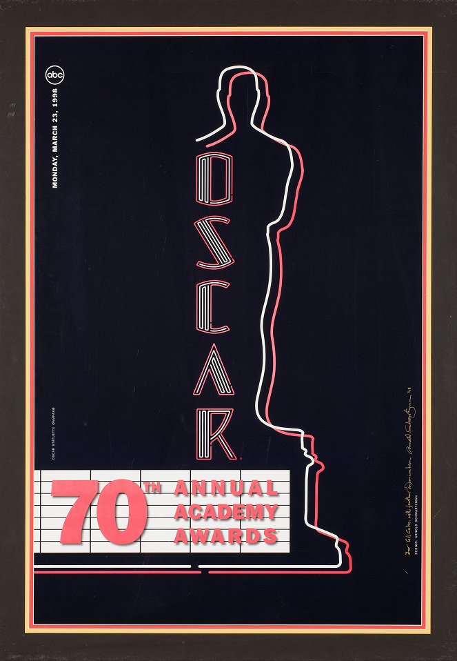 The 70th Annual Academy Awards - Plakaty
