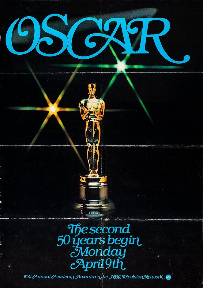 The 51st Annual Academy Awards - Plakate