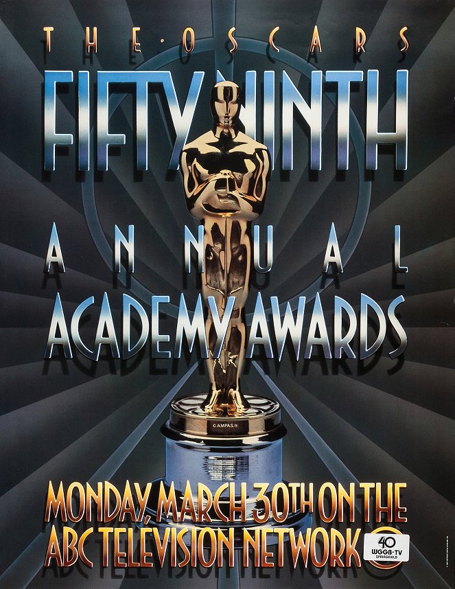 The 59th Annual Academy Awards - Affiches