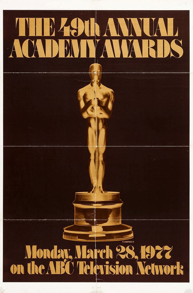 The 49th Annual Academy Awards - Affiches
