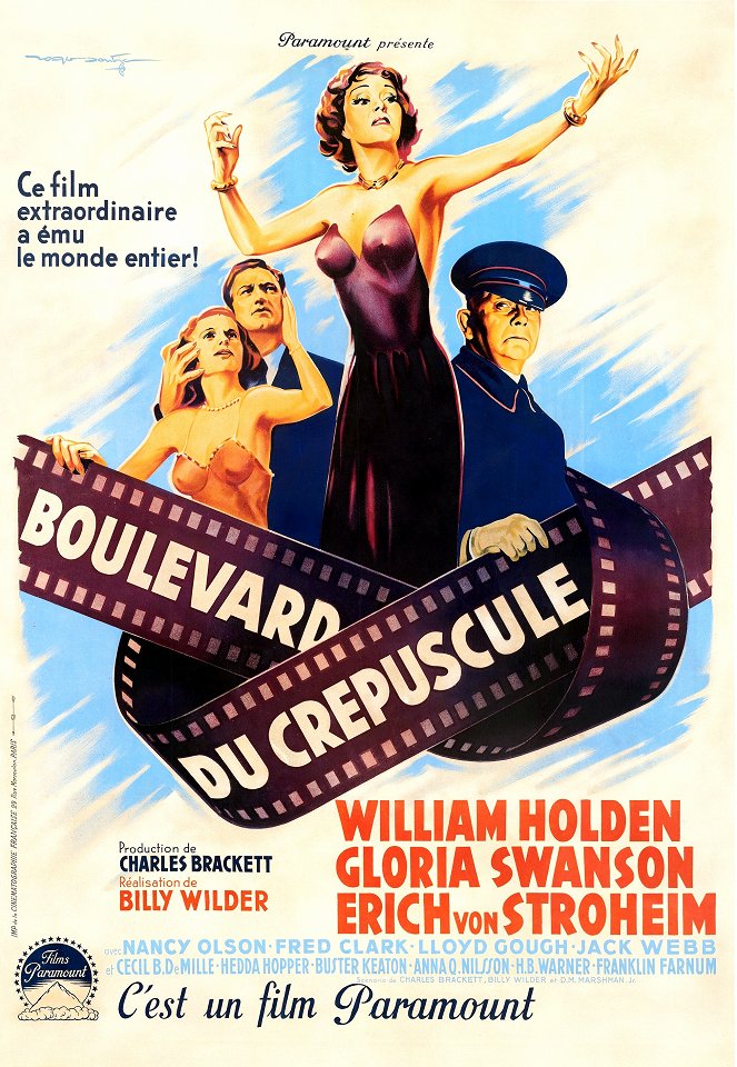 Boulevard du crépuscule - Affiches