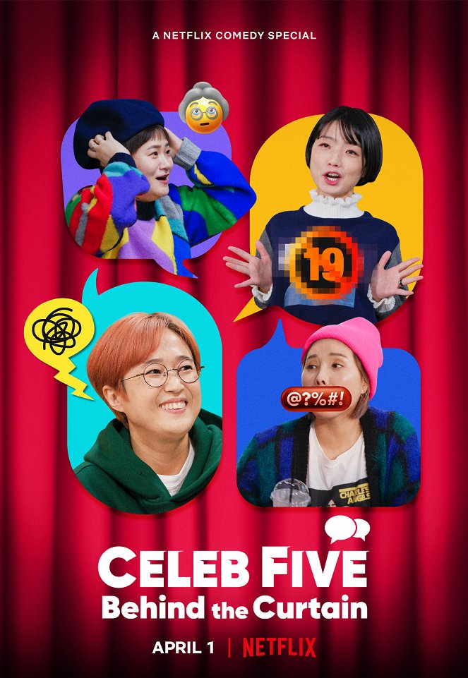 Celeb Five: Behind the Curtain - Posters