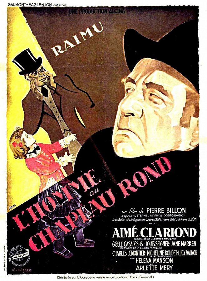 L'Homme au chapeau rond - Affiches